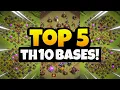 NEW BEST TH10 Base Layouts for 2026 Links