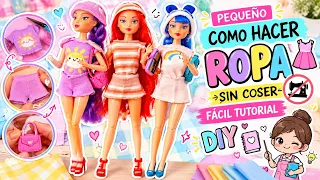 Cómo hacer ROPA 👗👚👖sin coser DIY tutorial ✂