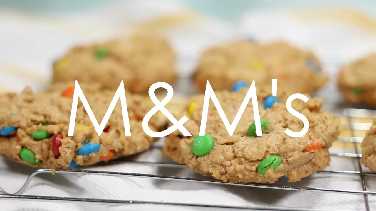 COOKIE DE M&MS RECEITA DA SEMANA