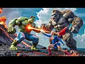 Download Lagu King Kong vs Hulk: Rescue Supergirl - The confrontation begins on a military cargo plane