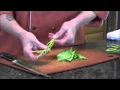 How to Mince Basil