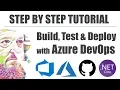 Step by Step - Use Azure DevOps to Test Build and Deploy an API