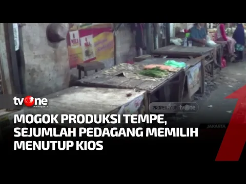 Tahu Tempe Hilang di Pasar, Persediaan di Tingkat Pedagang Mulai Berkurang