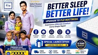 Sleep Better, Live Better | Flo Mattress Review & Demo 😍