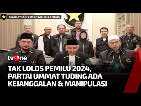 Tak Lolos jadi Peserta Pemilu 2024, Partai Ummat Dijegal?