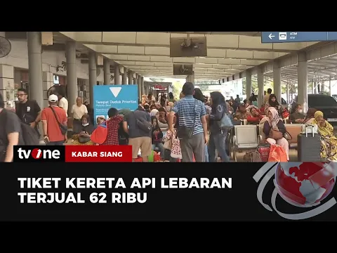 Tiket Kereta Api di DAOP 1 Jakarta Terjual 62 Ribu