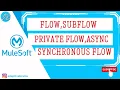 Different Types of Flows in Mule 4