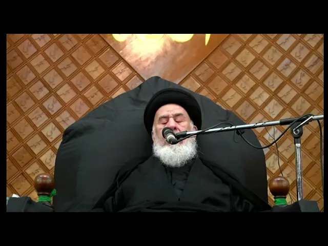 ⁣آية الله السيد إمام الجزائري ليلة 7 محرم 1443 هـ الكويت