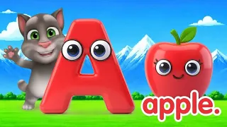 🍎🔤 Learn ABC Phonics with A for Apple! 🌈🎵 #abcd #abc