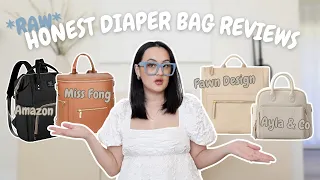 Comparing popular DIAPER BACKPACKS What s in my diaper bag toddler mom edition