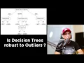 Is Decision Trees robust to Outliers and do we Need to Feature Scaling | Data Science Interview Q