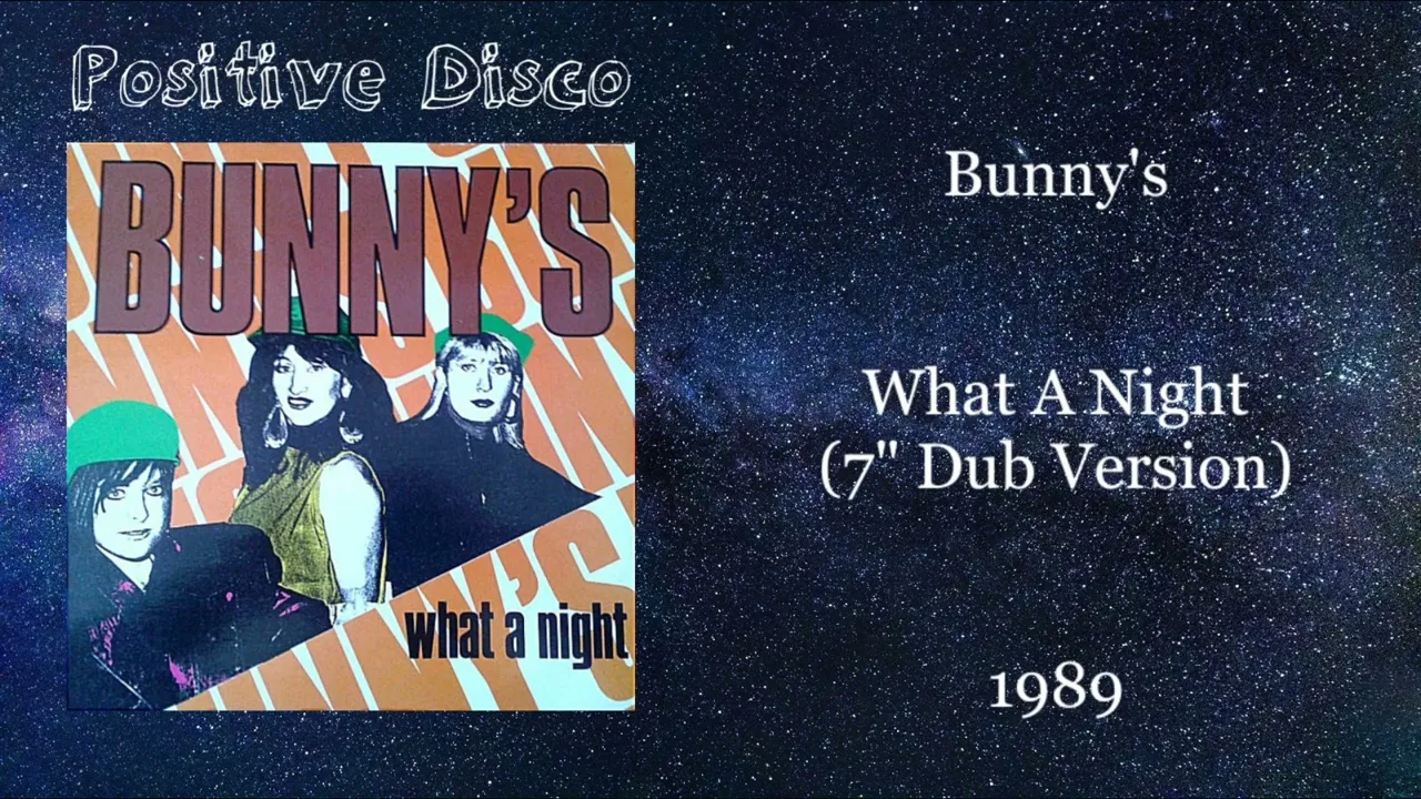Bunny's – What A Night (7" Dub Version) — 1989 (France)