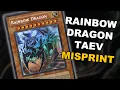YuGiOh Misprint Guide Rainbow Dragon Effect Monster Tactical Evolution Error