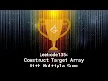 Leetcode 1354 Construct Target Array With Multiple Sums