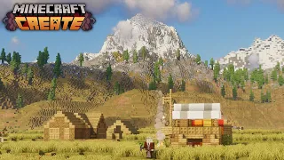 I Founded A NEW Create Mod Colony In The Wild West