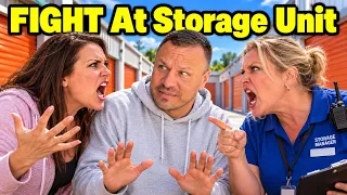 OWNER STARTS FIGHT WITH STORAGE UNIT MANAGER