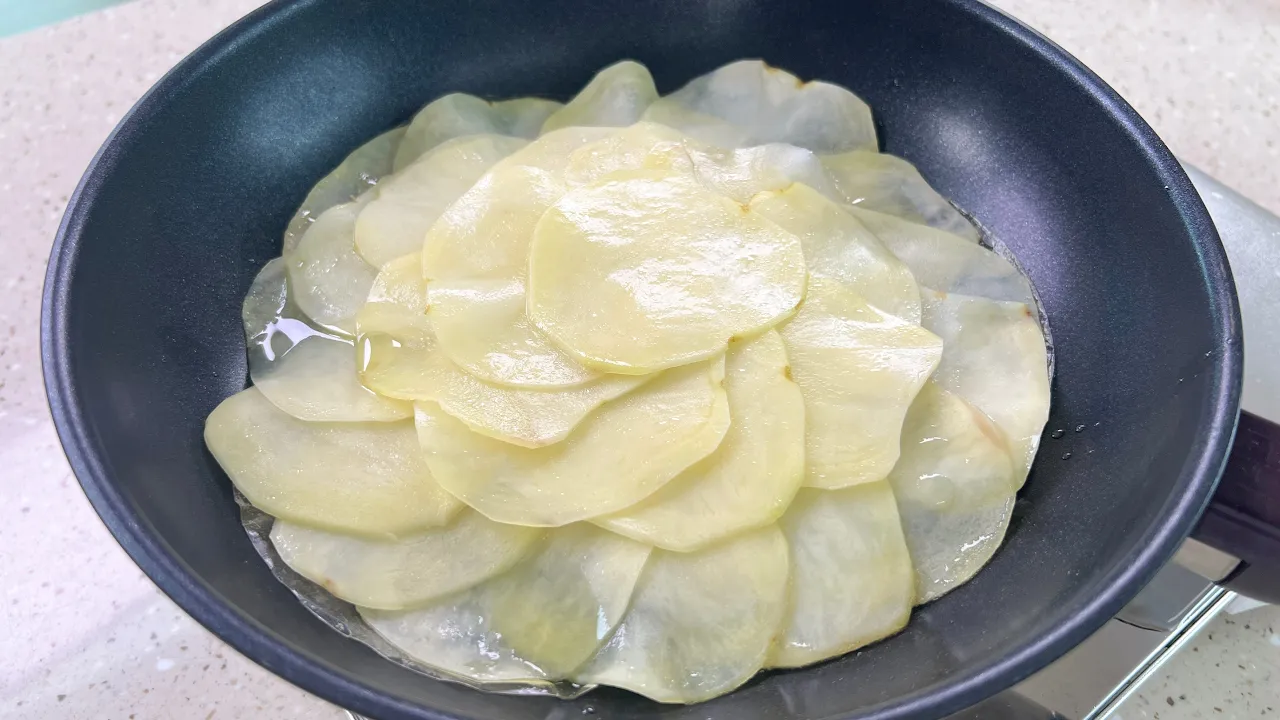 라이스페이퍼 감자전