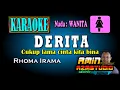 Download Lagu DERITA || Rhoma Irama || KARAKE Nada WANITA