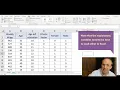 Using Excel for Regression Analysis
