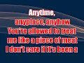 Matt Maltese - Anytime, Anyplace, Anyhow (karaoke) (by request)