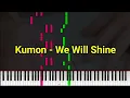 Download Lagu Kumon - We Will Shine [Piano MIDI]
