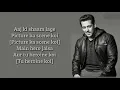 Slow Motion (Lyrics) | Bharat | Salman Khan, Disha Patani | Vishal-shekhar ft. Nakaeh A, shreya G