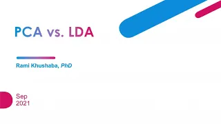 PCA vs LDA