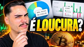 Análise financeira: Ele só investe há 1 ANO… e olha o PORTFÓLIO dele! 😱