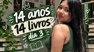 14 ANOS, 14 LIVROS 📚 | DIA 3: QUAL SERÁ O LIVRO DE HOJE? 👀