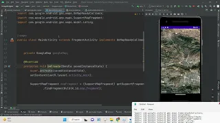 Android Java Project to Embed Google Maps Add Markers Using Maps SDK