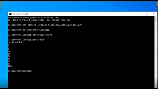 How To Run Java Programs W The Command Prompt