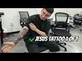 Giving my client the best Jesus Tattoo out there Dallas Tx To Book Text 4693459823