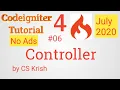 How Controller Works in Codeigniter 4