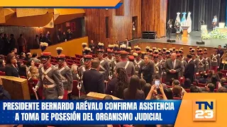 Presidente Bernardo Arévalo confirma asistencia a toma de posesión del Organismo Judicial