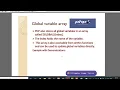 PHP Variables Scope lect 4