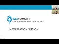 UCLA Community Engagement Social Change Minor Information Session
