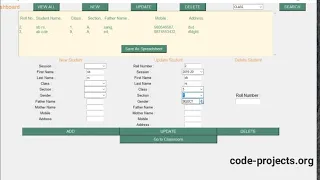 Simple Student Management in Python with source code Source Code Projects