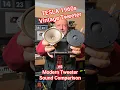 60s Old Vintage TESLA Tweeter SPEAKER vs. New Modern: SPEAKERS Sound Battle!