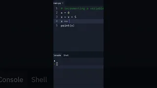 Python - Incrementing a Variable