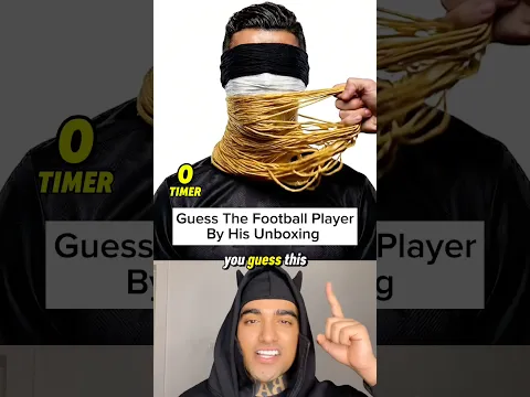Guess The Football Player In Unboxing