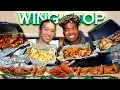 We Tried WINGSTOP for the First Time WINGS FRIES MUKBANG