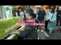 [ストリートピアノ]｢恋におちて-Fall in Love｣オフィスに響くピアノに立ち止まる。[LovePiano3号機]