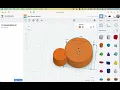 Use the duplicate and repeat function in Tinkercad