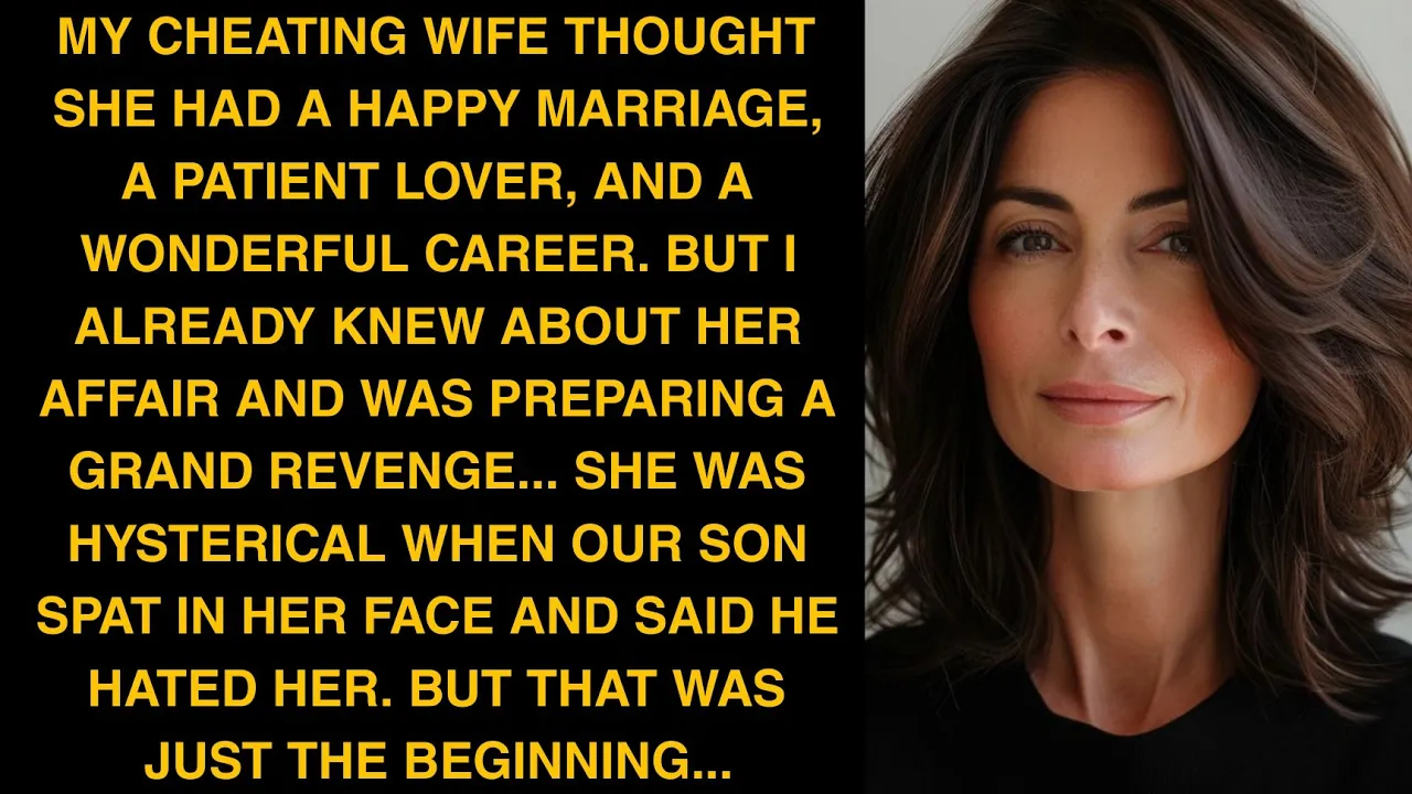 Outline Video My Cheating Wife Thought She Had A Happy Marriage, A Patient Lover, And A Wonderful Career. But I