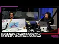 Elvis Duran Makes Donation To Jersey Mikes Day Of Giving Elvis Duran Exclusive