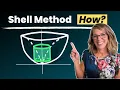The EASIEST Way to Master Volumes of Revolution with Shell Method