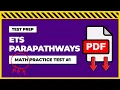 ParaPathways 5759 FREE Math Practice Test 1 PDF Digital Download