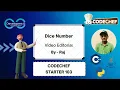 Dice Number Codechef Starters 103 Codechef DCC NIT-A
