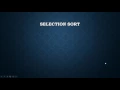 Visualization of Sorting Algorithms