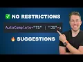The AutoComplete Utility Type Powerful Suggestions Without Restrictions - Advanced TypeScript